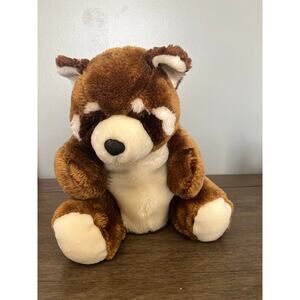 Red Panda‎ Raccoon Stuffed Animal Plush Vintage 12"